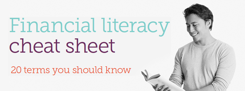 Financial literacy cheat sheet