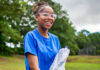 Park clean-up volunteer.