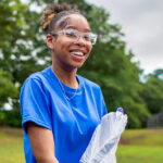 Park clean-up volunteer.